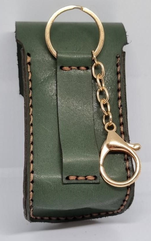 Leather Golf Ball Holder - Image 2